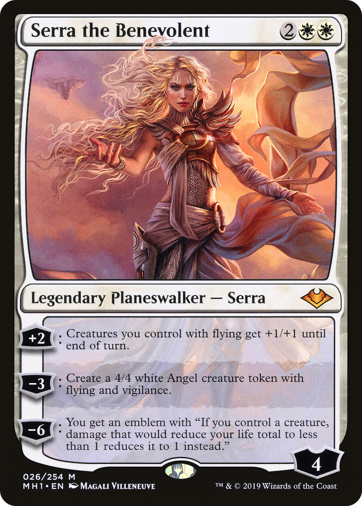 Image of Serra the Benevolent (MH1-026) - Modern Horizons