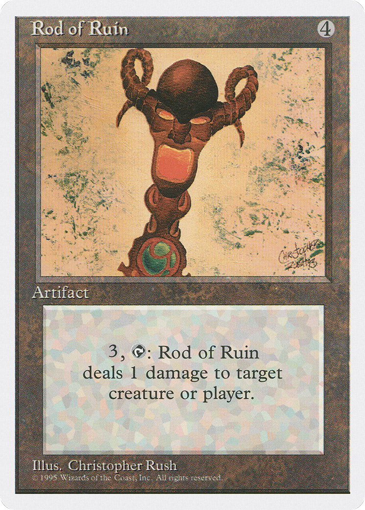 Image of Rod of Ruin (4ED-) - Fourth Edition