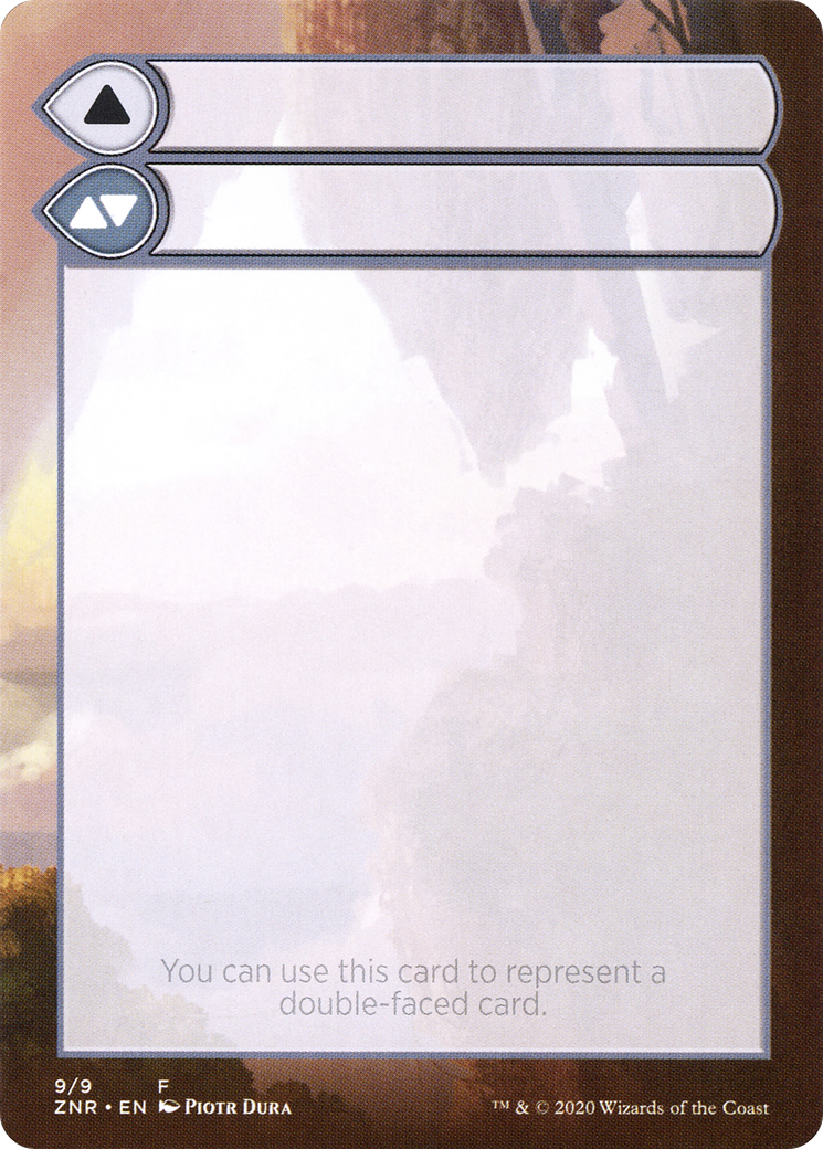 Image of Double-Faced Substitute Card (SZNR-009) - Zendikar Rising Substitute Cards (Borderless)