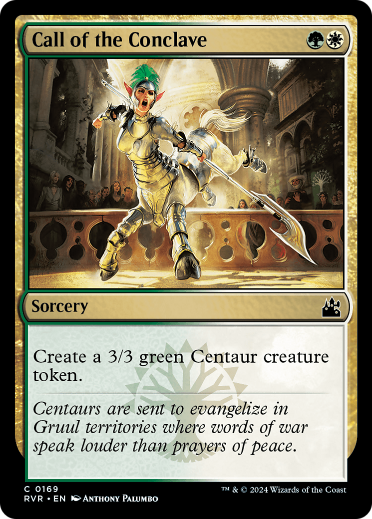 Image of Call of the Conclave (RVR-169) - Ravnica Remastered Foil
