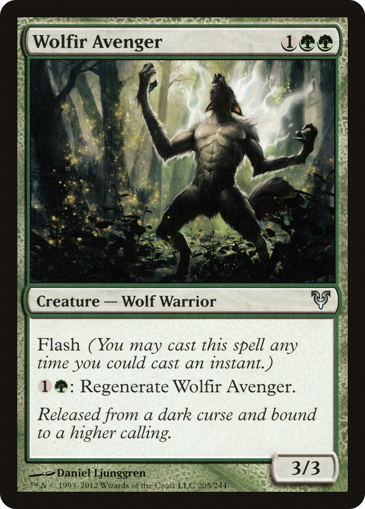 Image of Wolfir Avenger (AVR-205) - Avacyn Restored Foil