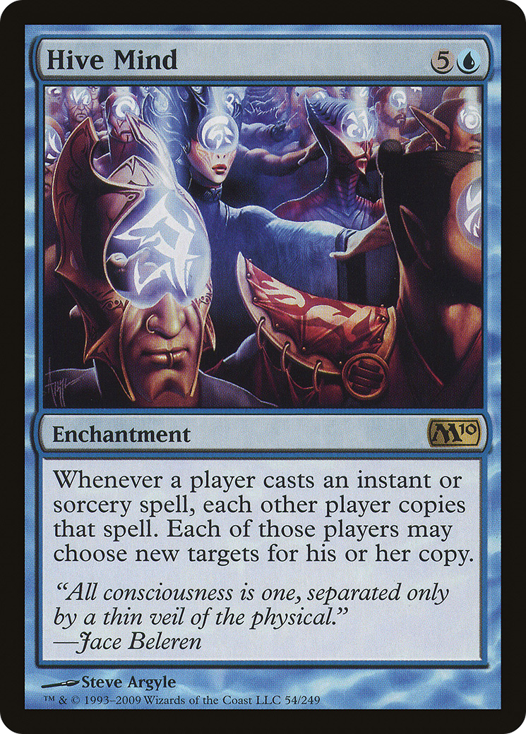 Image of Hive Mind (M10-054) - Magic 2010 Foil