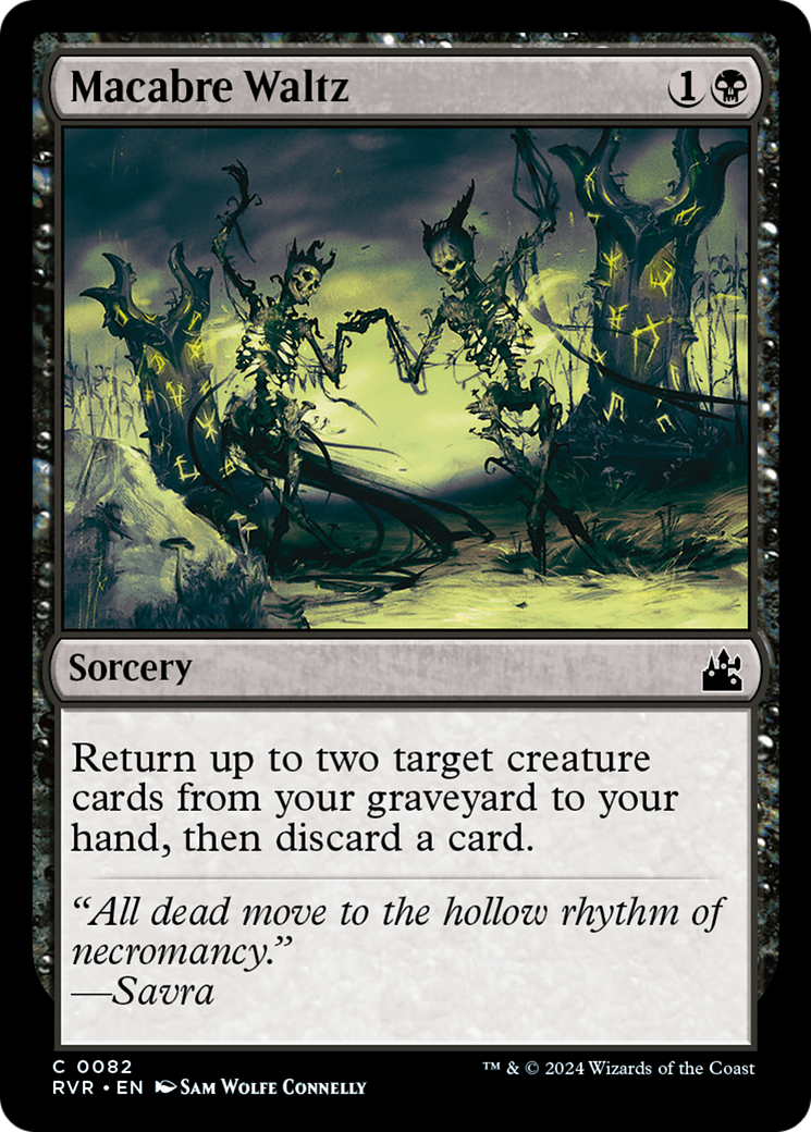 Image of Macabre Waltz (RVR-082) - Ravnica Remastered