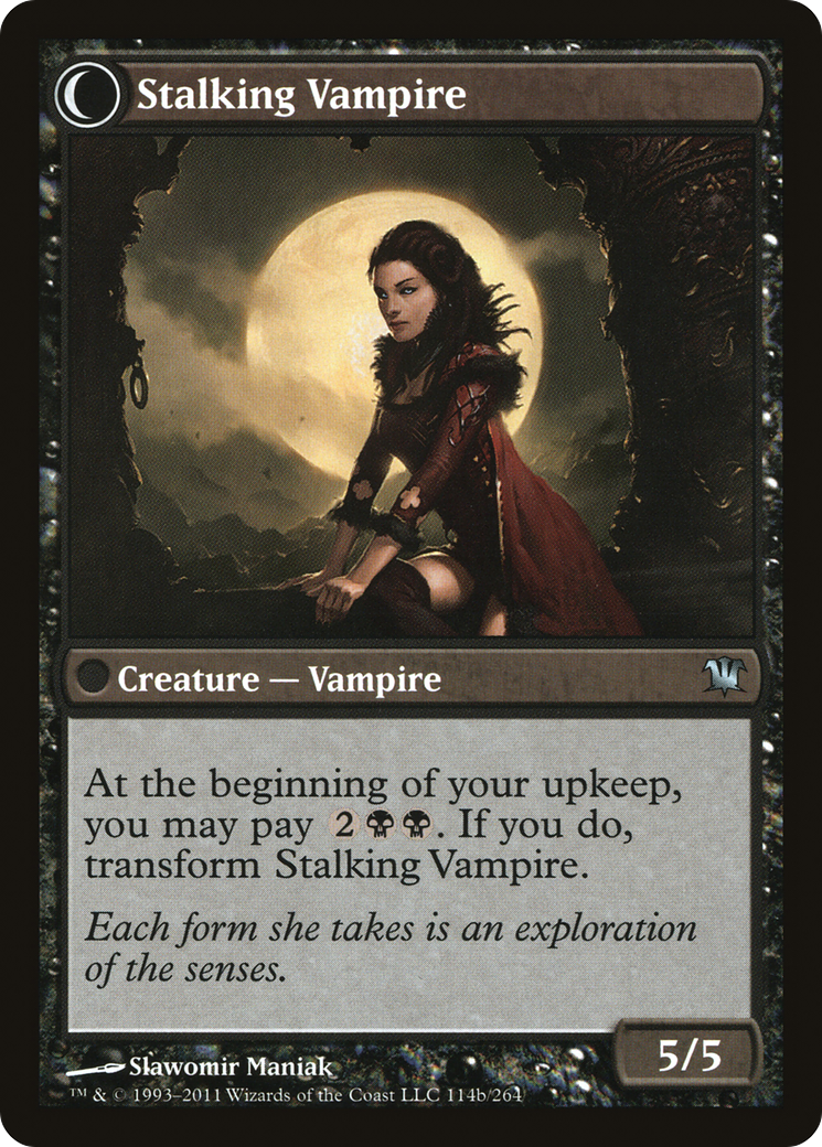 Image of Screeching Bat (ISD-114) - Innistrad: (Double Faced Transform) Foil