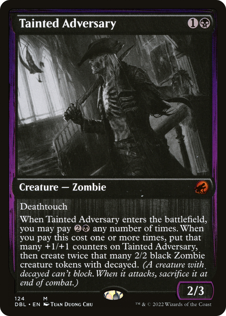 Image of Tainted Adversary (DBL-124) - Innistrad: Double Feature