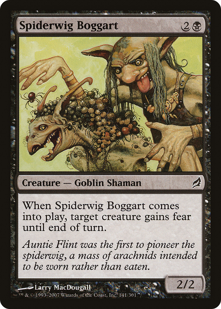 Image of Spiderwig Boggart (LRW-141) - Lorwyn
