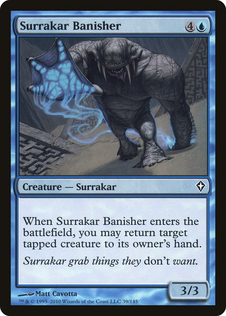 Image of Surrakar Banisher (WWK-039) - Worldwake Foil