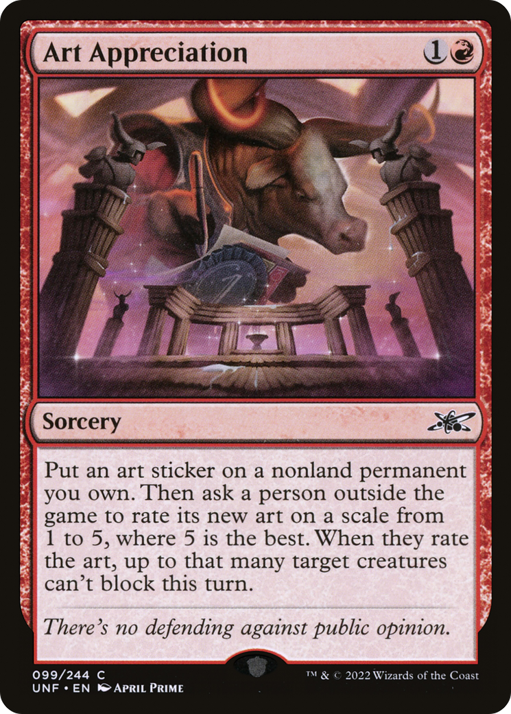 Image of Art Appreciation (UNF-099) - Unfinity