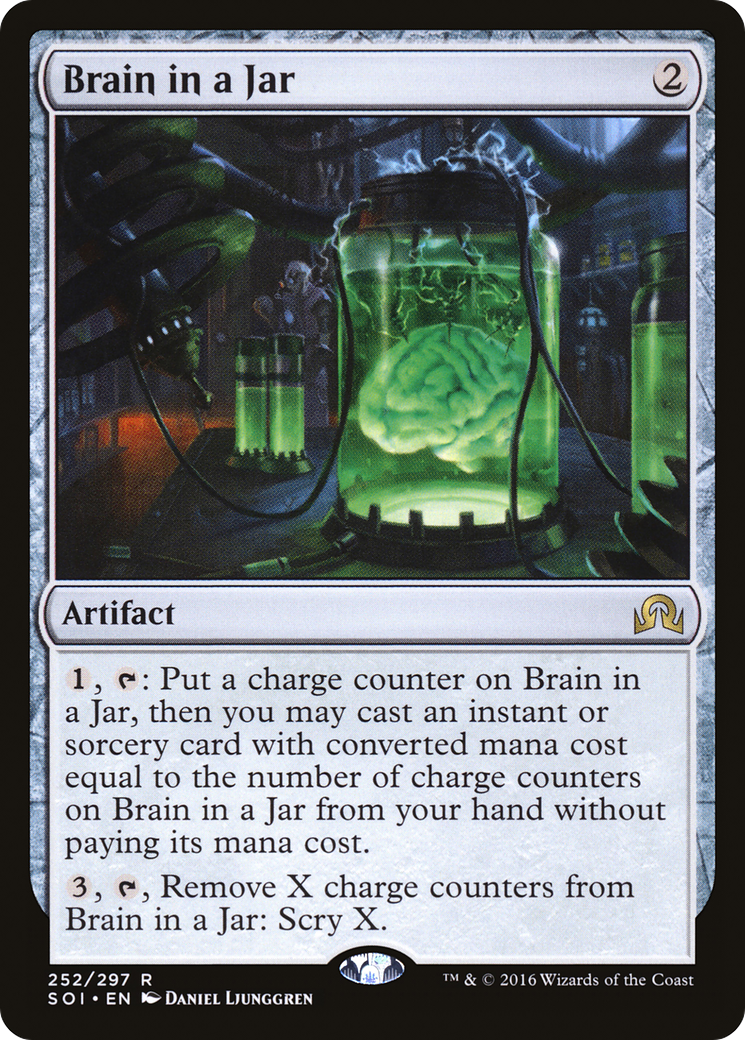 Image of Brain in a Jar (SOI-252) - Shadows over Innistrad Foil