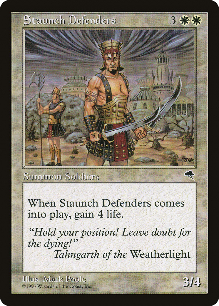 Image of Staunch Defenders (TMP-049) - Tempest
