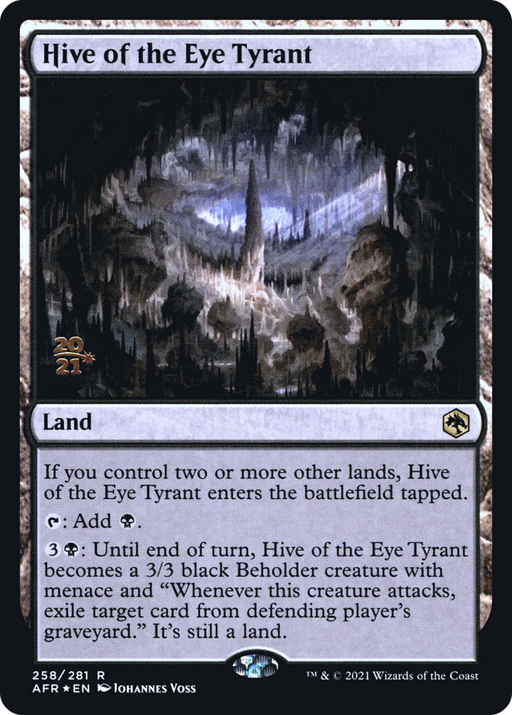 Image of Hive of the Eye Tyrant (PRE-258) - Adventures in the Forgotten Realms Promos Foil