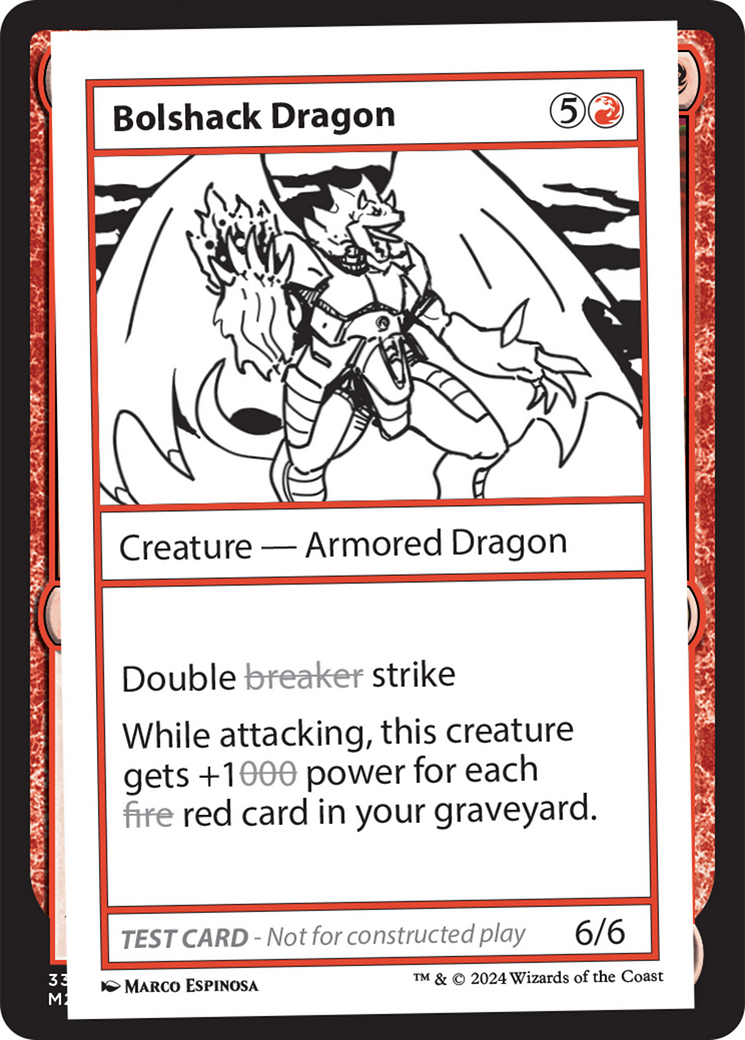 Image of Bolshack Dragon (MB2PC-) - Mystery Booster 2
