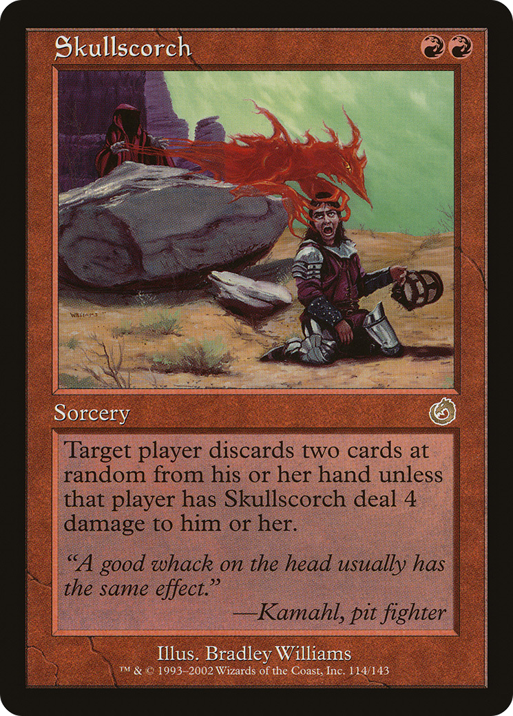 Image of Skullscorch (TOR-114) - Torment Foil