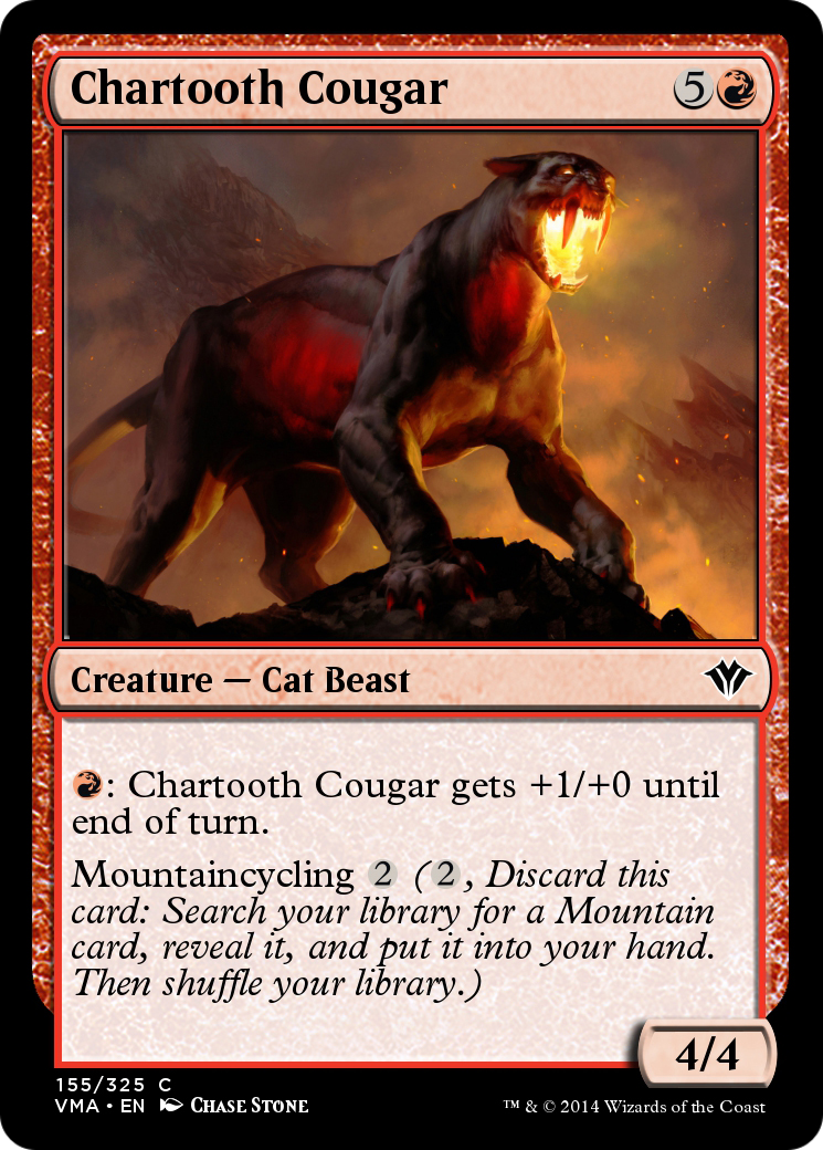 Image of Chartooth Cougar (VMA-155) - Vintage Masters