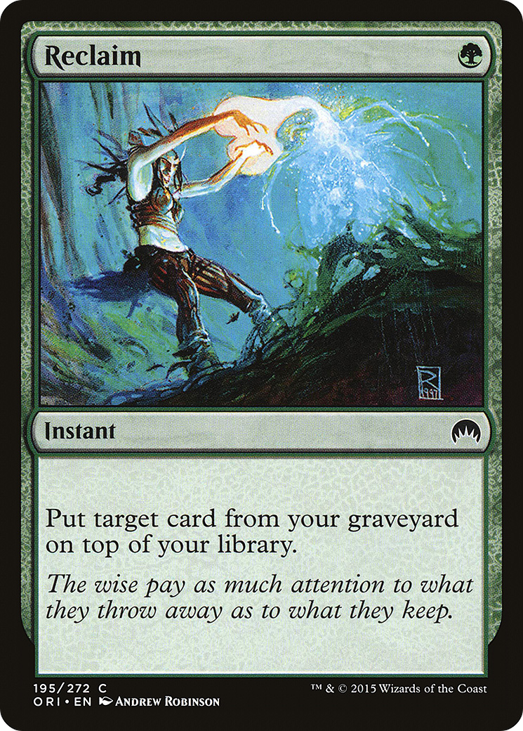 Image of Reclaim (ORI-195) - Magic Origins