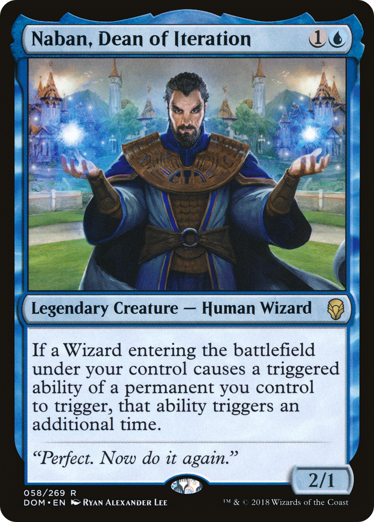 Image of Naban, Dean of Iteration (DOM-058) - Dominaria