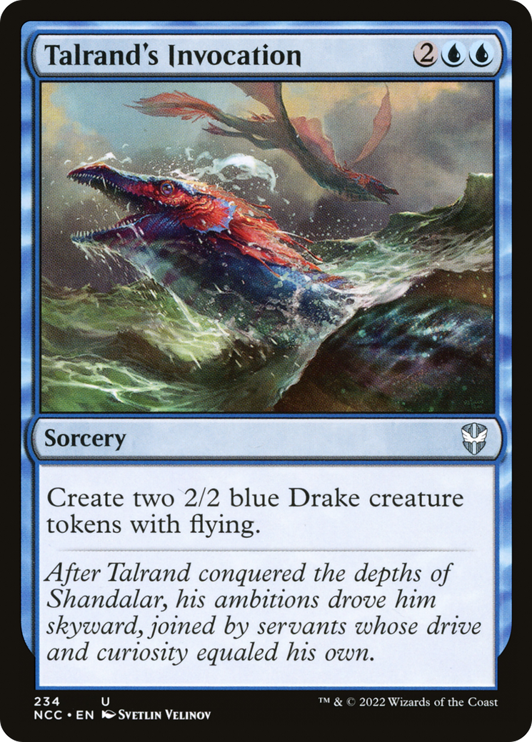 Image of Talrand's Invocation (NCC-234) - New Capenna Commander