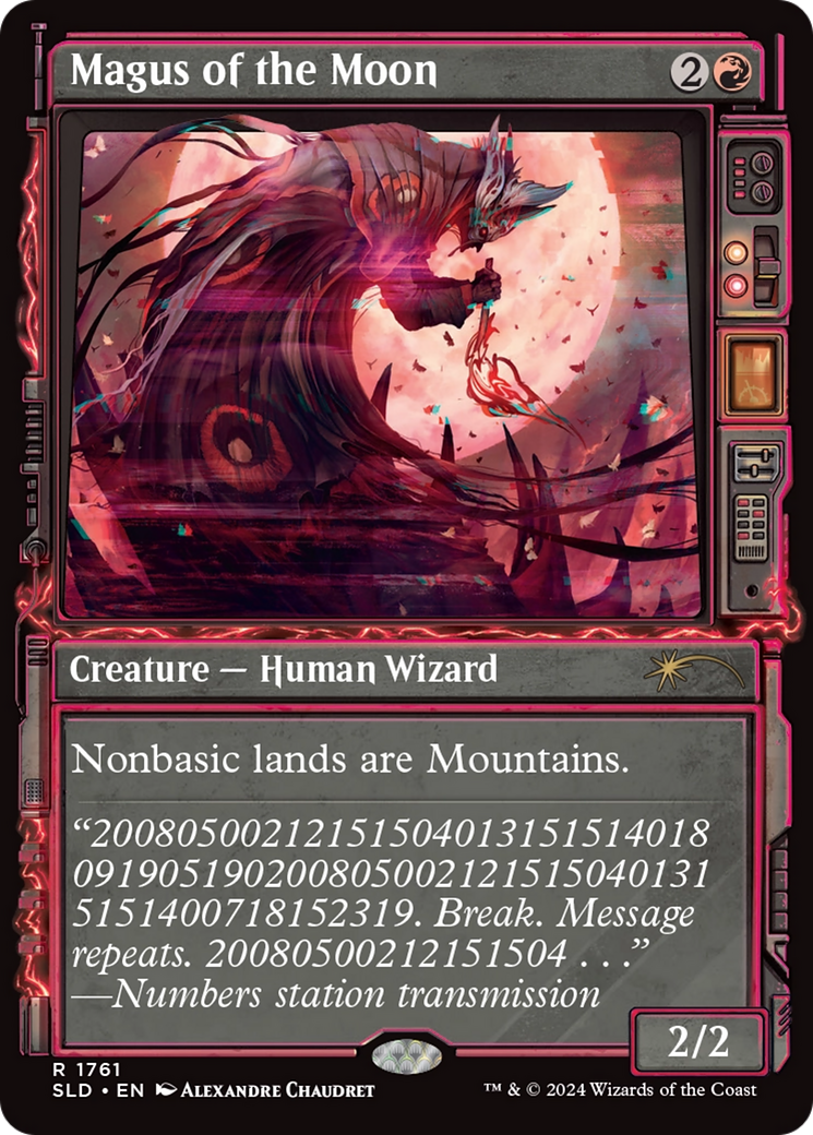 Image of Magus of the Moon (SLD-1761) - Secret Lair Drop: (Showcase) Foil