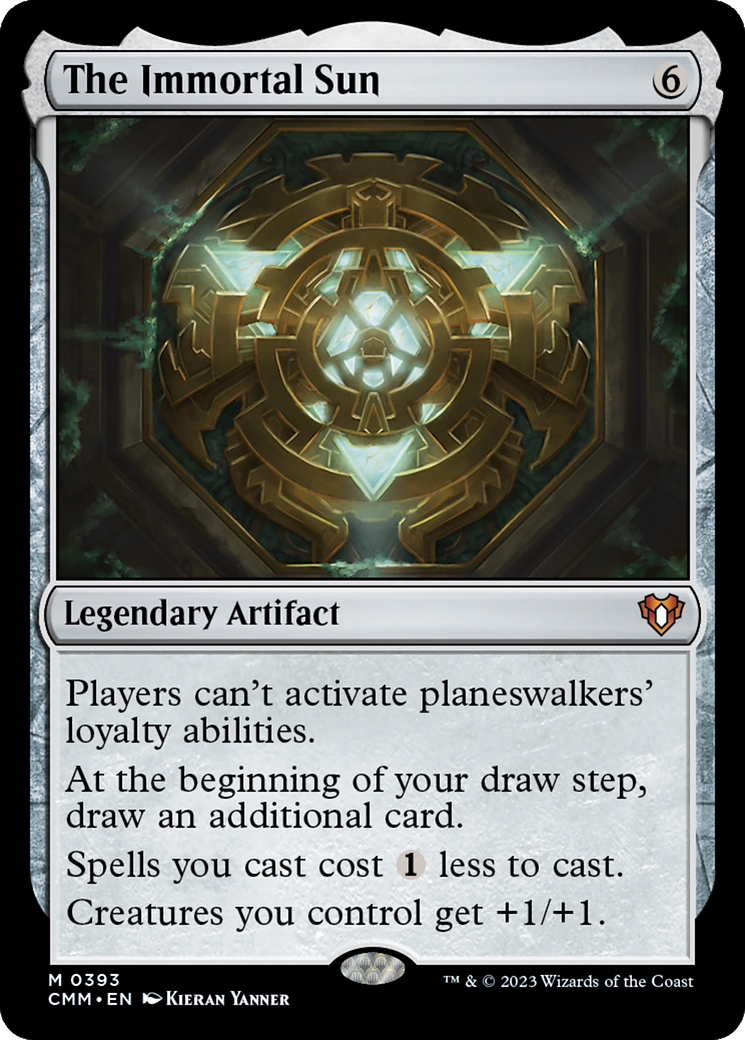 Image of The Immortal Sun (CMM-393) - Commander Masters Foil
