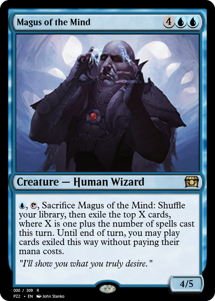 Image of Magus of the Mind (PZ2-65685) - Treasure Chest Foil