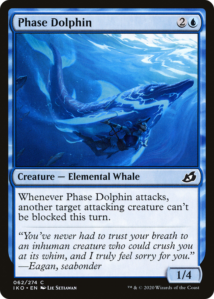 Image of Phase Dolphin (IKO-062) - Ikoria: Lair of Behemoths Foil