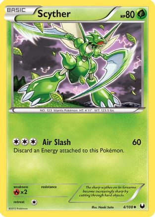 Image of Scyther 004  Dark Explorers - Uncommon