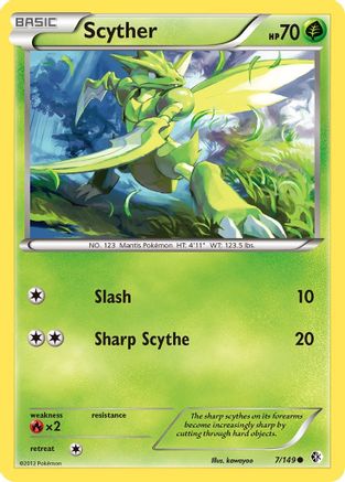 Image of Scyther 007  Boundaries Crossed - Common