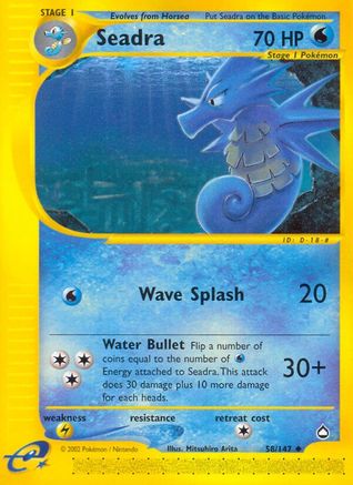 Image of Seadra 058/147  Aquapolis - Uncommon