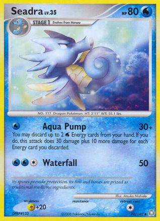 Image of Seadra 070  - Reverse Holofoil Legends Awakened - Uncommon