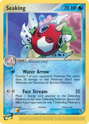 Image of Seaking 021/109  Ruby and Sapphire - Rare