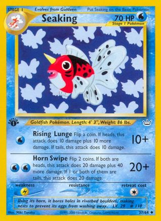 Image of Seaking 037/64  - Unlimited Neo Revelation - Uncommon