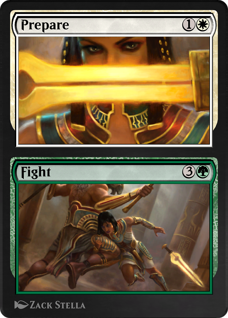 Image of Prepare // Fight (AKR-251) - Amonkhet Remastered