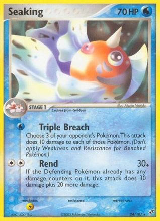 Image of Seaking 024  Deoxys - Rare