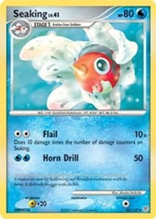 Image of Seaking 062  - Reverse Holofoil Diamond and Pearl - Uncommon