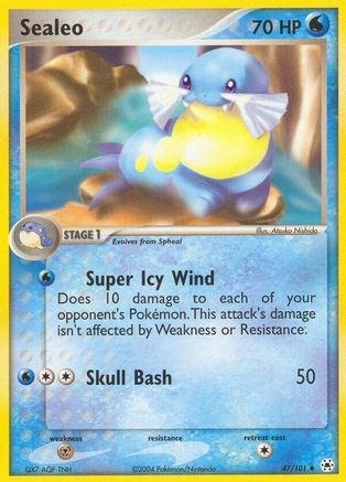 Image of Sealeo 047  - Reverse Holofoil Hidden Legends - Uncommon