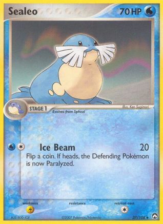 Image of Sealeo 037/108  Power Keepers - Uncommon