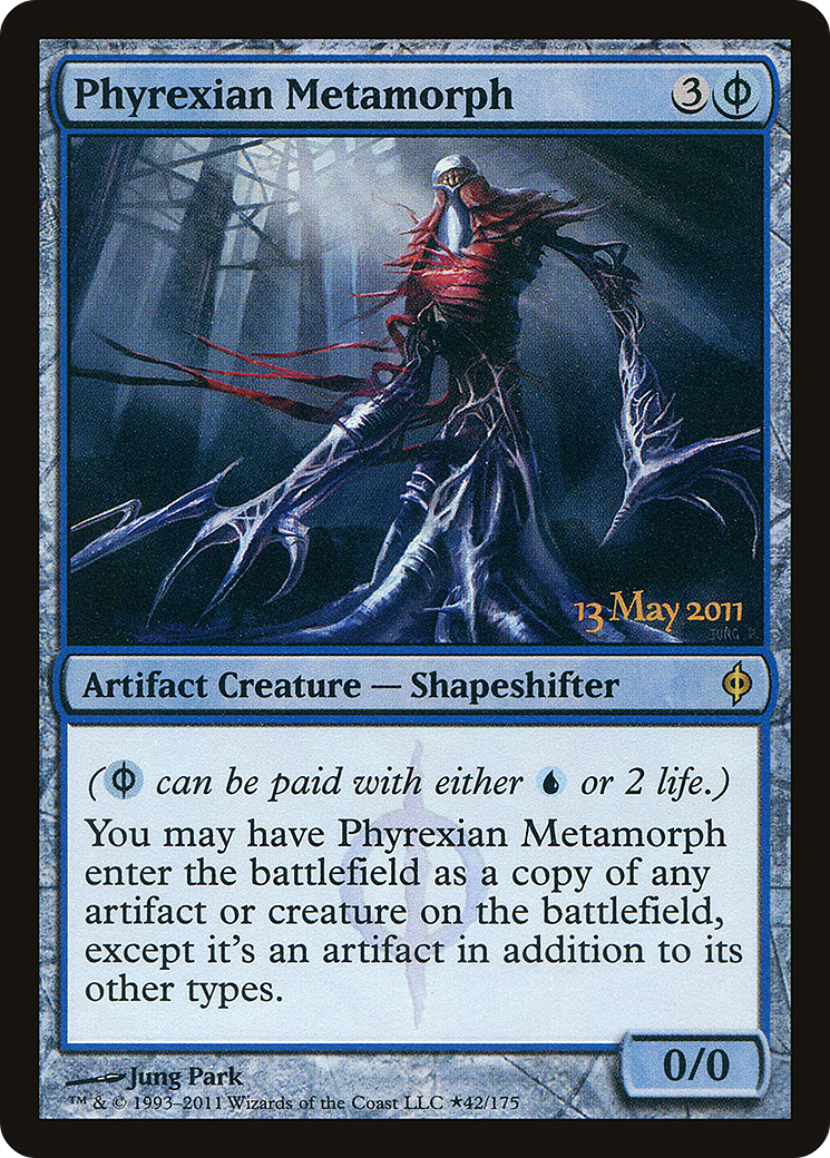 Image of Phyrexian Metamorph (LARP-042) - New Phyrexia Promos Foil