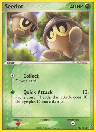 Image of Seedot 071/107  Deoxys - Common
