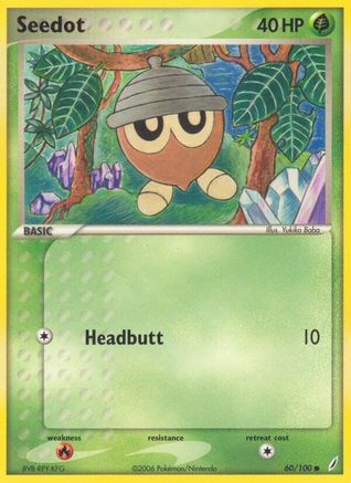 Image of Seedot 060/100  - Reverse Holofoil Crystal Guardians - Common