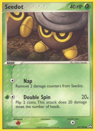 Image of Seedot 060  - Reverse Holofoil Power Keepers - Common