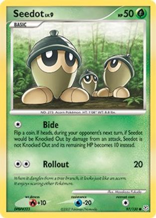Image of Seedot 097  - Reverse Holofoil Diamond and Pearl - Common