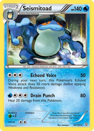 Image of Seismitoad 036  Dragons Exalted - Rare
