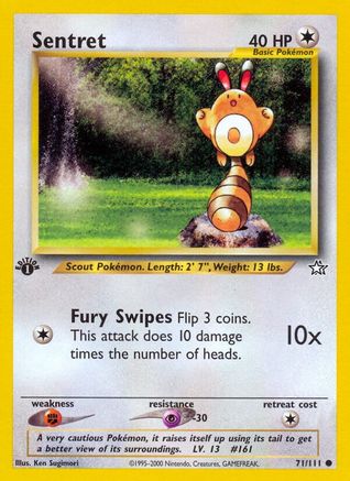 Image of Sentret 071/111  - 1st Edition Neo Genesis - Common