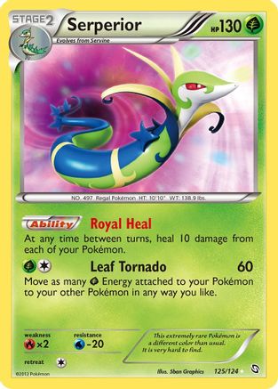 Image of Serperior 125  - Holofoil Dragons Exalted - Secret Rare