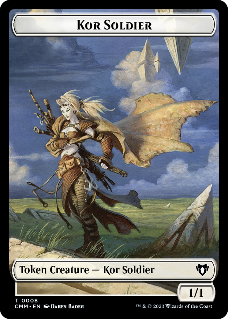 Image of Kor Soldier (TCMM-008) - Commander Masters Tokens