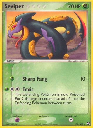 Image of Seviper 023  Power Keepers - Rare