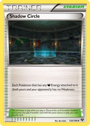 Image of Shadow Circle 126  - Reverse Holofoil XY Base Set - Uncommon