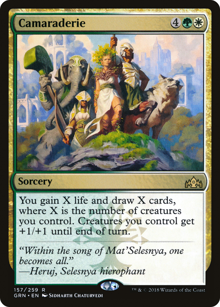 Image of Camaraderie (GRN-157) - Guilds of Ravnica