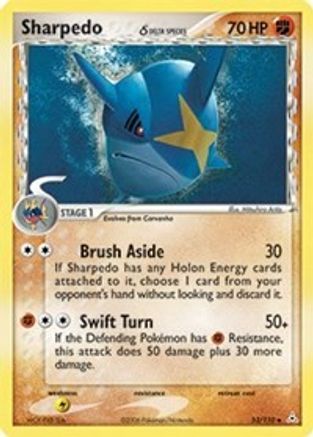 Image of Sharpedo (Delta Species) 053  Holon Phantoms - Uncommon