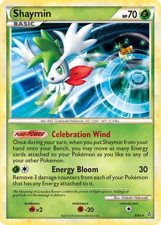 Image of Shaymin 008  - Holofoil Unleashed - Holo Rare